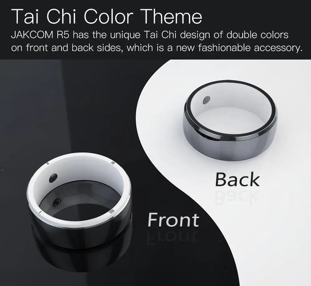 JAKCOM R5 Smart Ring Newer than pc case p12 black shark 4 homekit accessories m3 doorbell earphone watch