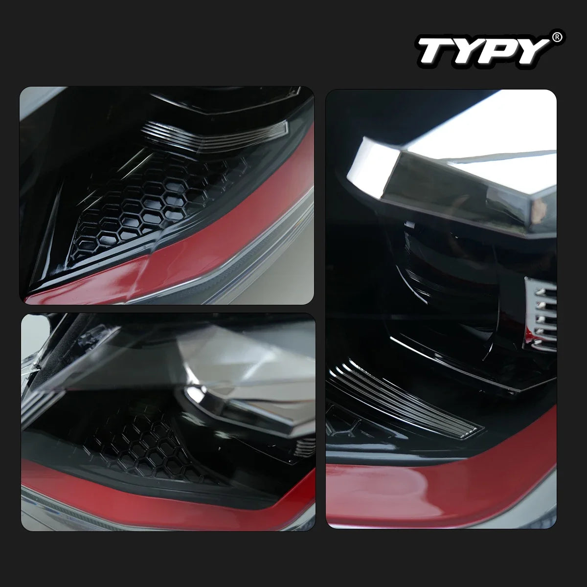 TYPY Car Headlights For Volkswagen Golf6 MK6 2009-2012 LED Car Lamps Daytime Running Lights Dynamic Turn Signals Car Accessories