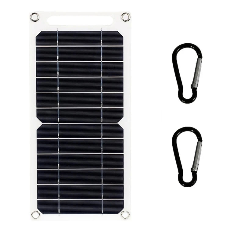 OnePlus 35W Solar Panel Power Bank with USB Waterproof Outdoor Hiking Camping Portable Battery For Mobile Phone Charging Panel