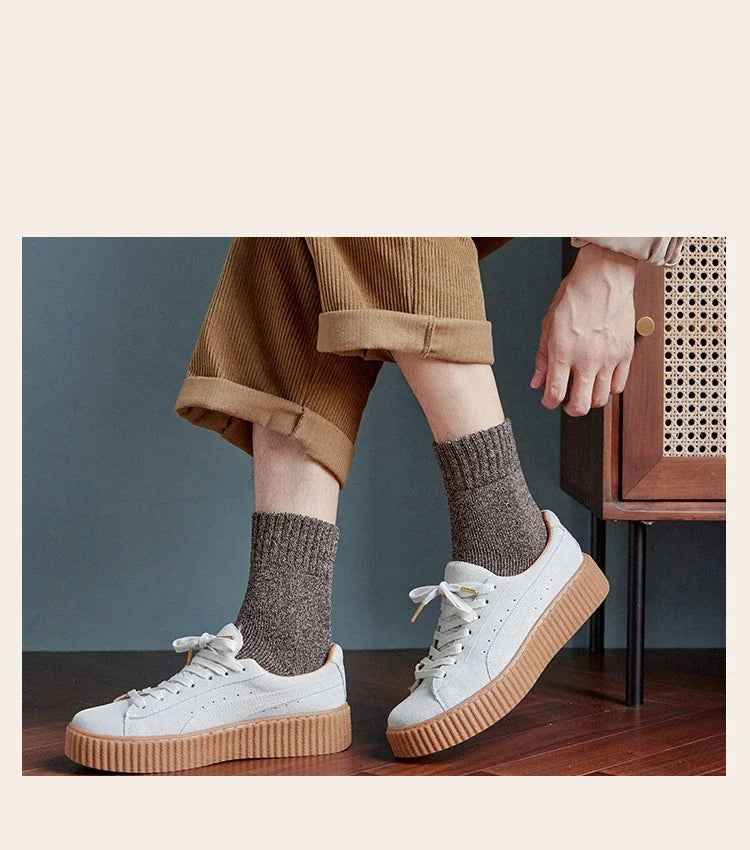 Thicken Wool Socks Men High Quality Towel Keep Warm Winter Socks Cotton Christmas Gift Socks for Man Thermal Against Cold Sock