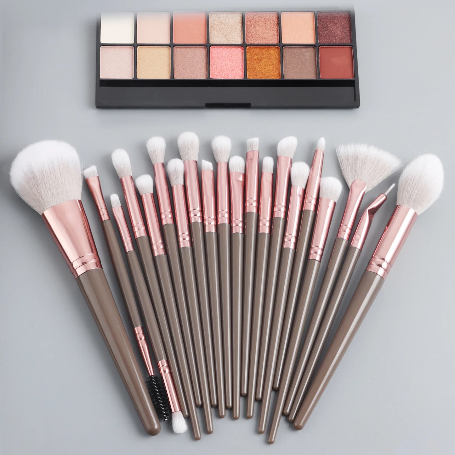 Makeup Brush Sets , 20pcs Plastic Daily Durable multifunctional makeup brush for Mascara, Eye Shadow,Foundation