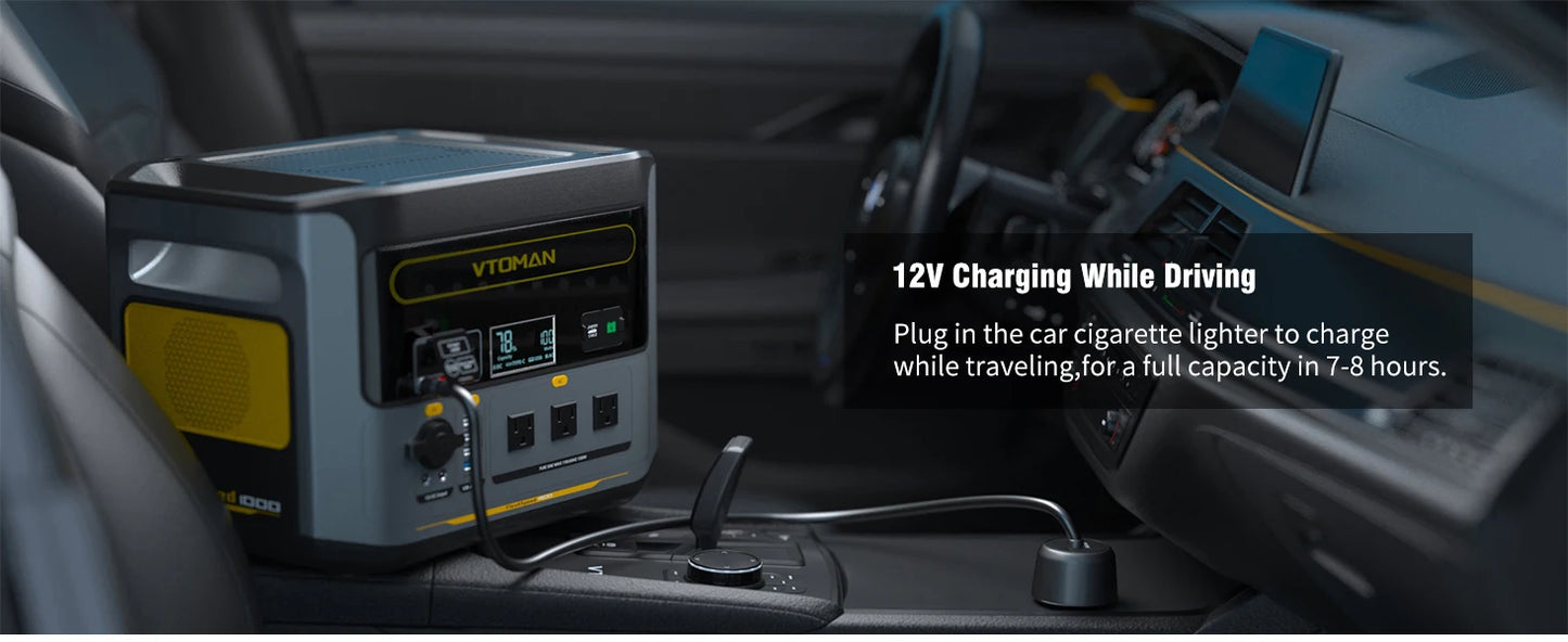 FlashSpeed 1000 Portable Power Station 2000W 828Wh LiFeP04 Battery For Outdoor Camping Tent Travel