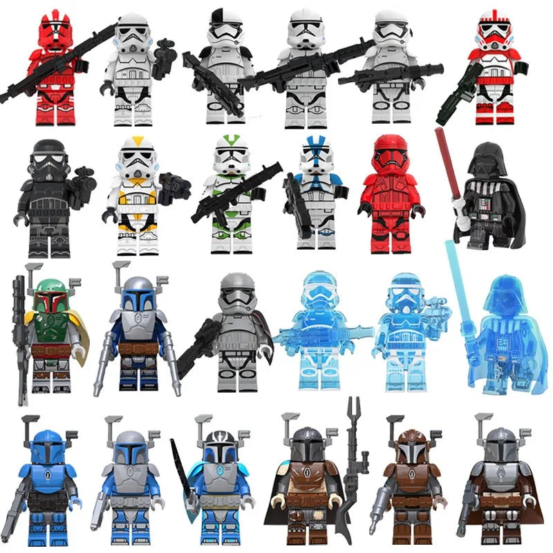 Building blocks, figures, humanoid dolls, toys, mini figures, humanoid dolls, children's toys, birthday presents, cartoon charac