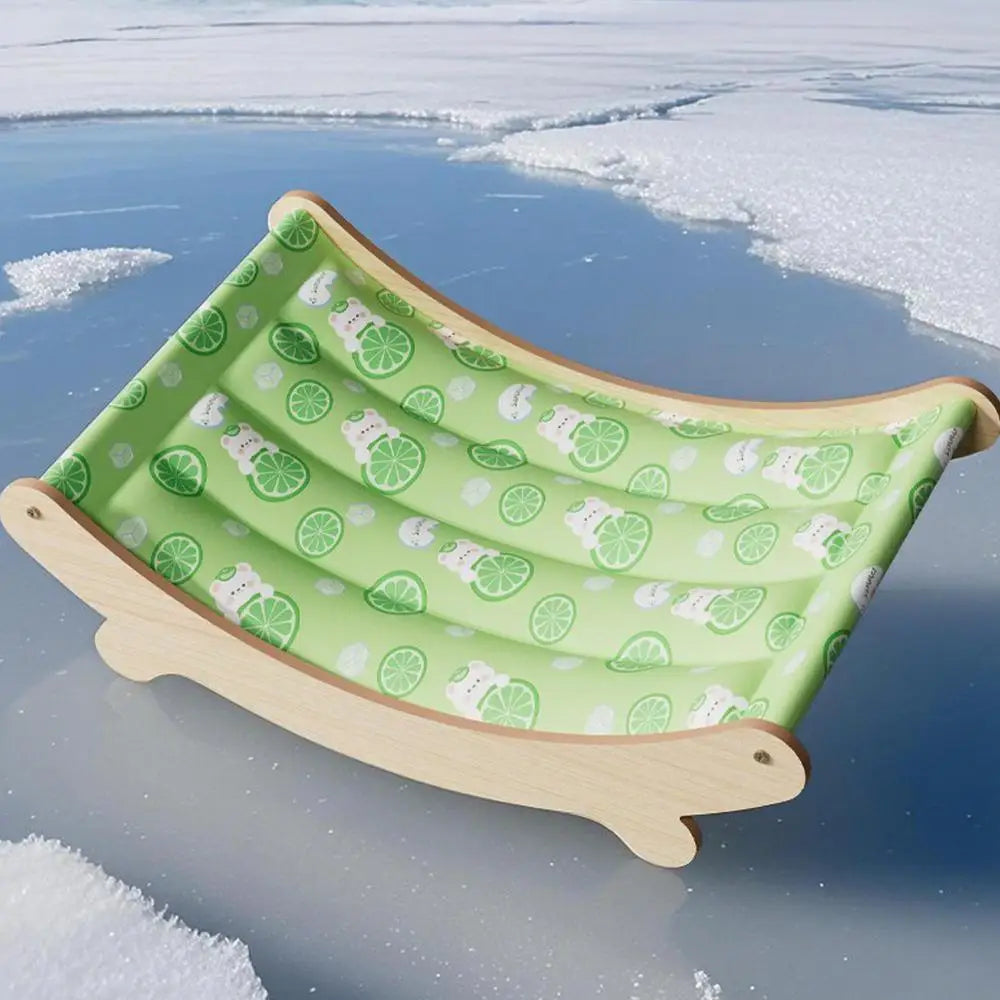 Cat Chair Cooling Washable Cat Bed Pet Hammocks For Floor Outdoor Bedroom Balcony Offices Apartment Corner Living Room Indoor