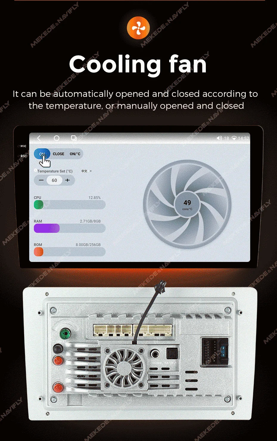 MEKEDE For Fiat Ducato Peugeot Boxer Citroen Jumper 2 2006-2022 UIS7862S 9'' Car Radio Multimedia Player Audio Stereo Head Unit