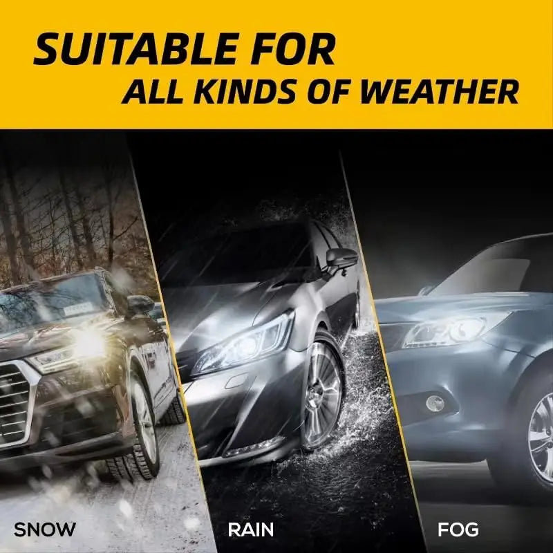 H7 Halogen Headlight Bulbs, Standard High Beam or Low Beam or Fog Light Bulb, DC 12V 55W 5000K White Headlight Replacement Bulbs