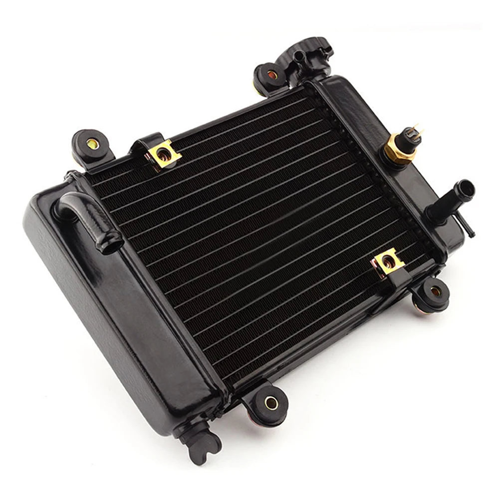 Radiator Cooler Water Tank With 5" Electrofan For 150cc 200cc 250cc Water Cooling Engine Motorcycle Quad 4x4 ATV UTV Buggy Parts