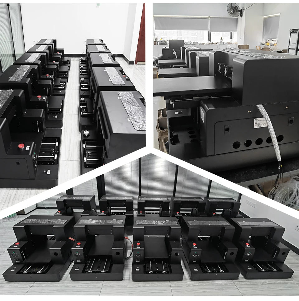 A3 A4 UV Printer For Epson L805 UV DTF Printing Machine A3 UV Flatbed Printer UV DTF Printer For Pen Metal UV Sticker Printer