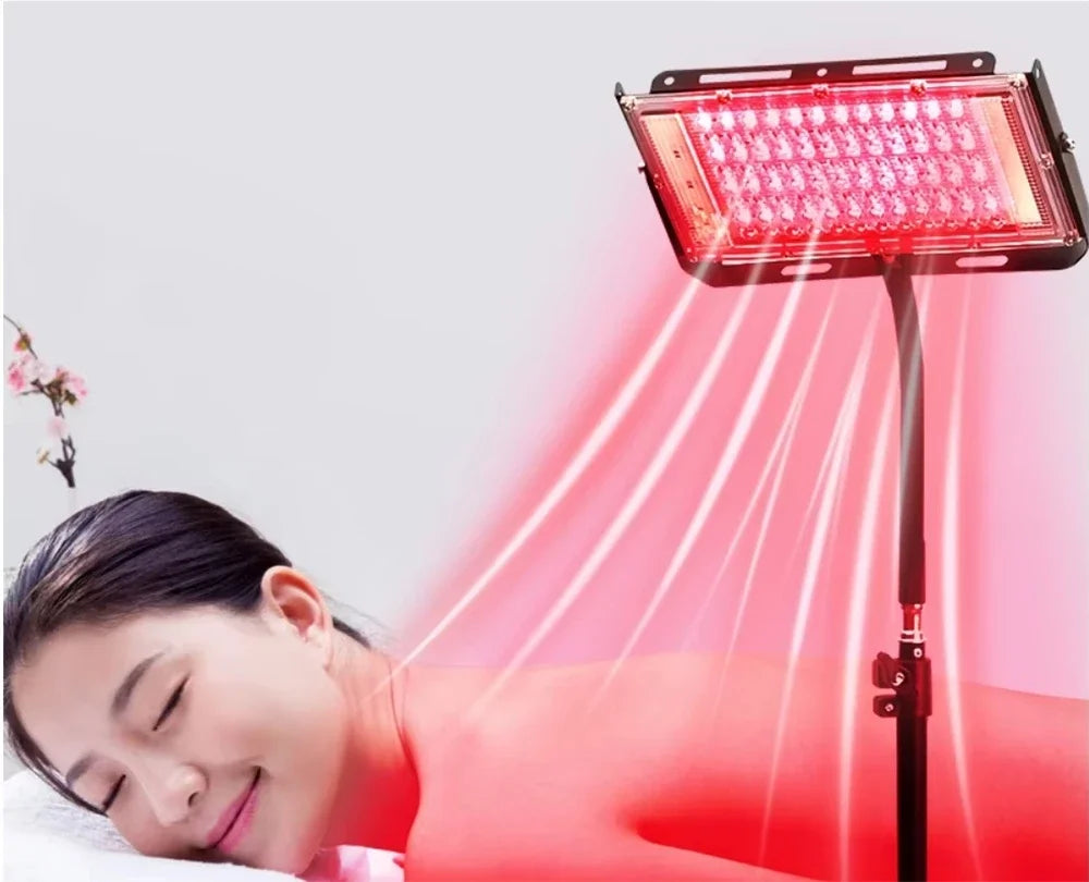 96 LEDs Red Light Therapy Lamp for Full Body Infrared Light Device Face Body Pain Stress Relief Daily Skin Care 660nm 850nm