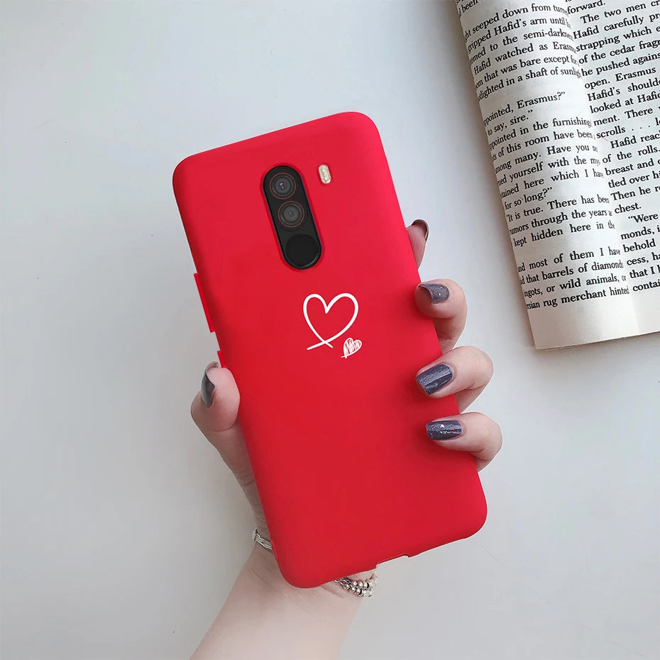 For xiaomi Pocophone F1 Case Poco F1 Cute Cat Cartoon Cover Silicone Soft TPU Phone Case For xiaomi Pocophone F1 Global F 1 Case