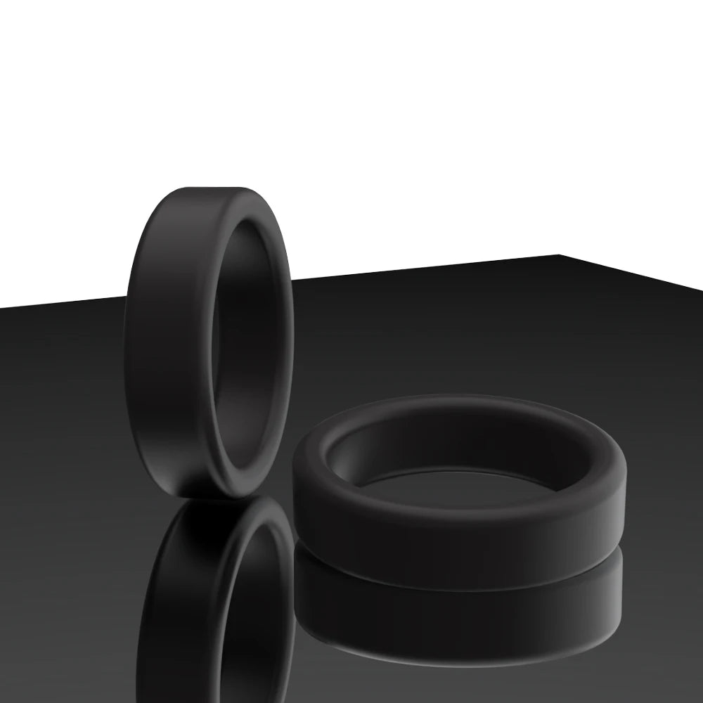 Men Penis Ring Silicone Cock Rings Male Lock Ejaculation Scrotal Ball Stretcher anillo hombre Cockring Sex Toys For Men