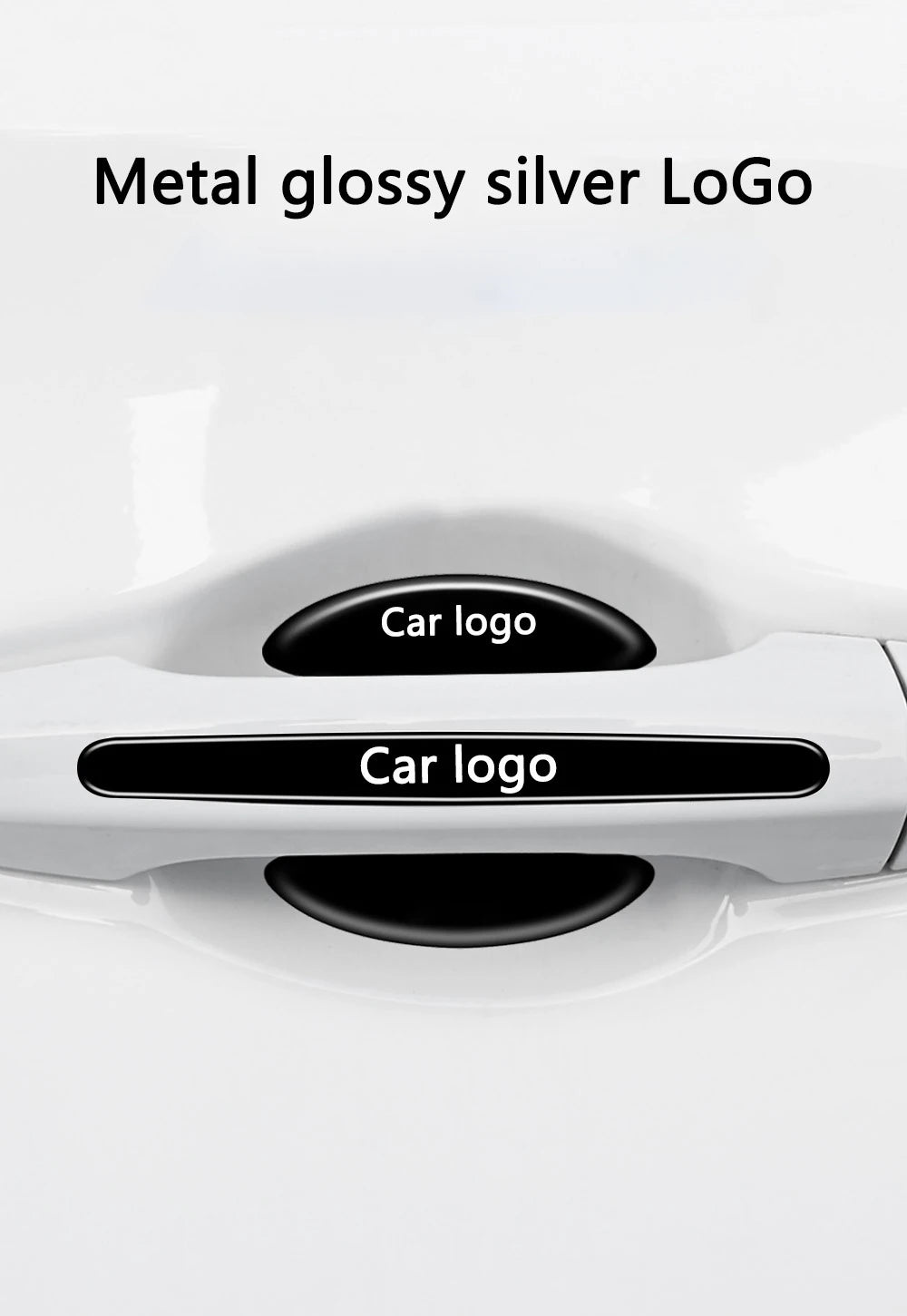 4/8Pcs/Set Car Handle Scratch Resistant Protective Film Door Stickers Car For Toyota Corolla Camry Rav4 Yaris hilux Prius Auris