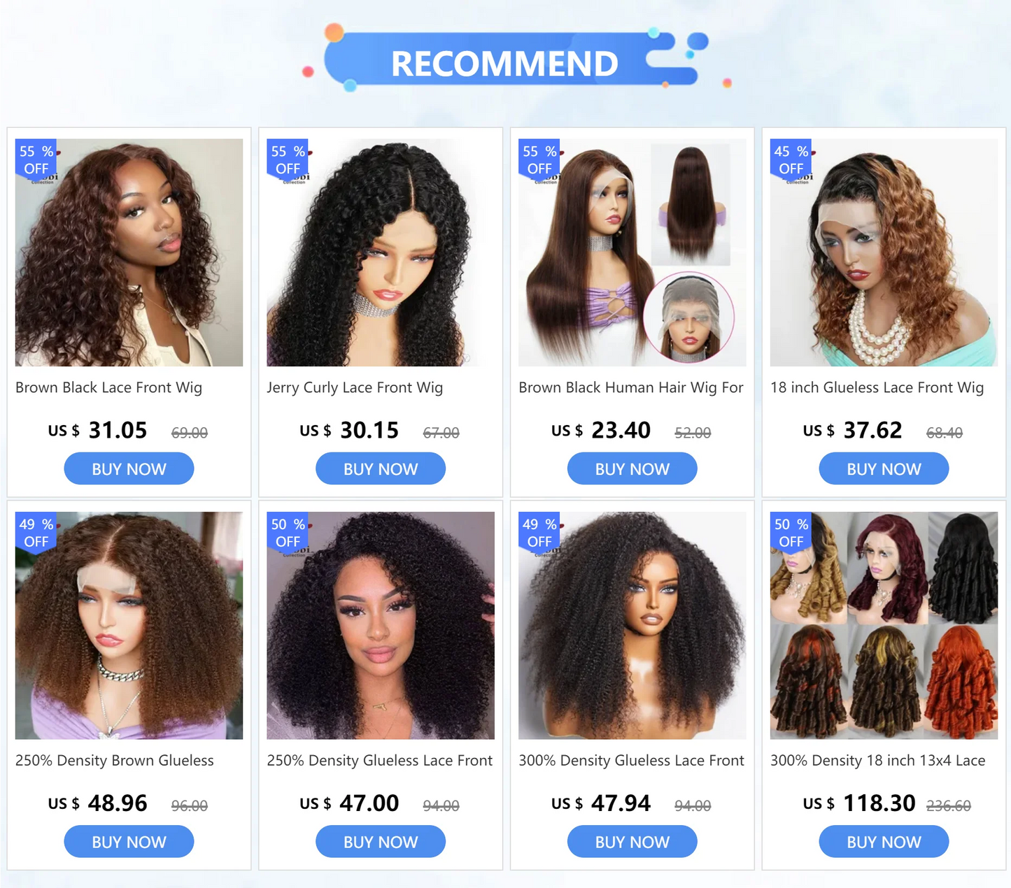 100% Human Hair Bulk for Braiding 1 Bundle Deep Wave Curly Natural Black Indian Remy Boho Braids Hair Bulk Extension Bobbi