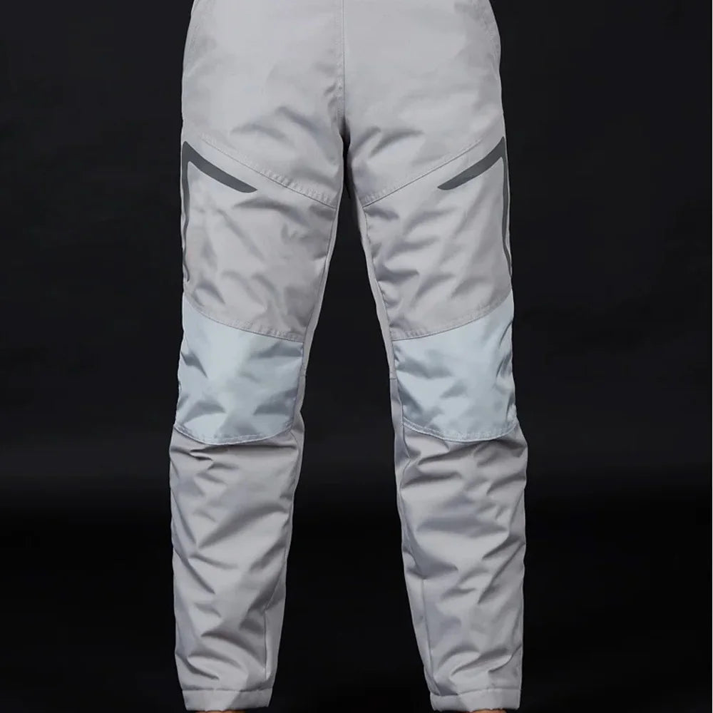 Motorcycle Men's detachable windproof pants trouser With CE gear drop-proof riding pants thermal equipment quick release pant