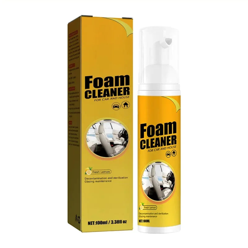 1or3PCS Multi-Functional Foam Cleaner Set: Wash for Automotive Interior Upholstery Plastic Instrument Panel Steering Wheel parts