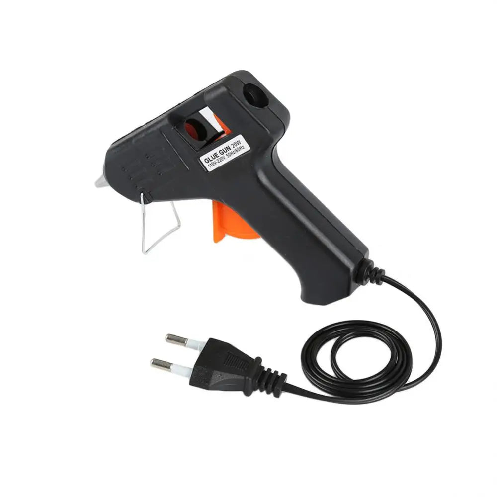 Mini Hot Melt Glue Gun 20W Electric Household Heat Temperature Thermo Tool Industrial Repair Tools Gun DIY Craft Glue Gun