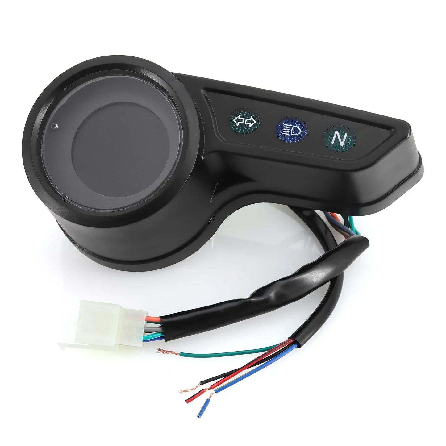 7 Color Backlight Universal Motorcycle Speedometer 12V Moto Dashboard Mileage TRIP KMH MPH Oil Level Gauge Tacho RPM Meter Tacho