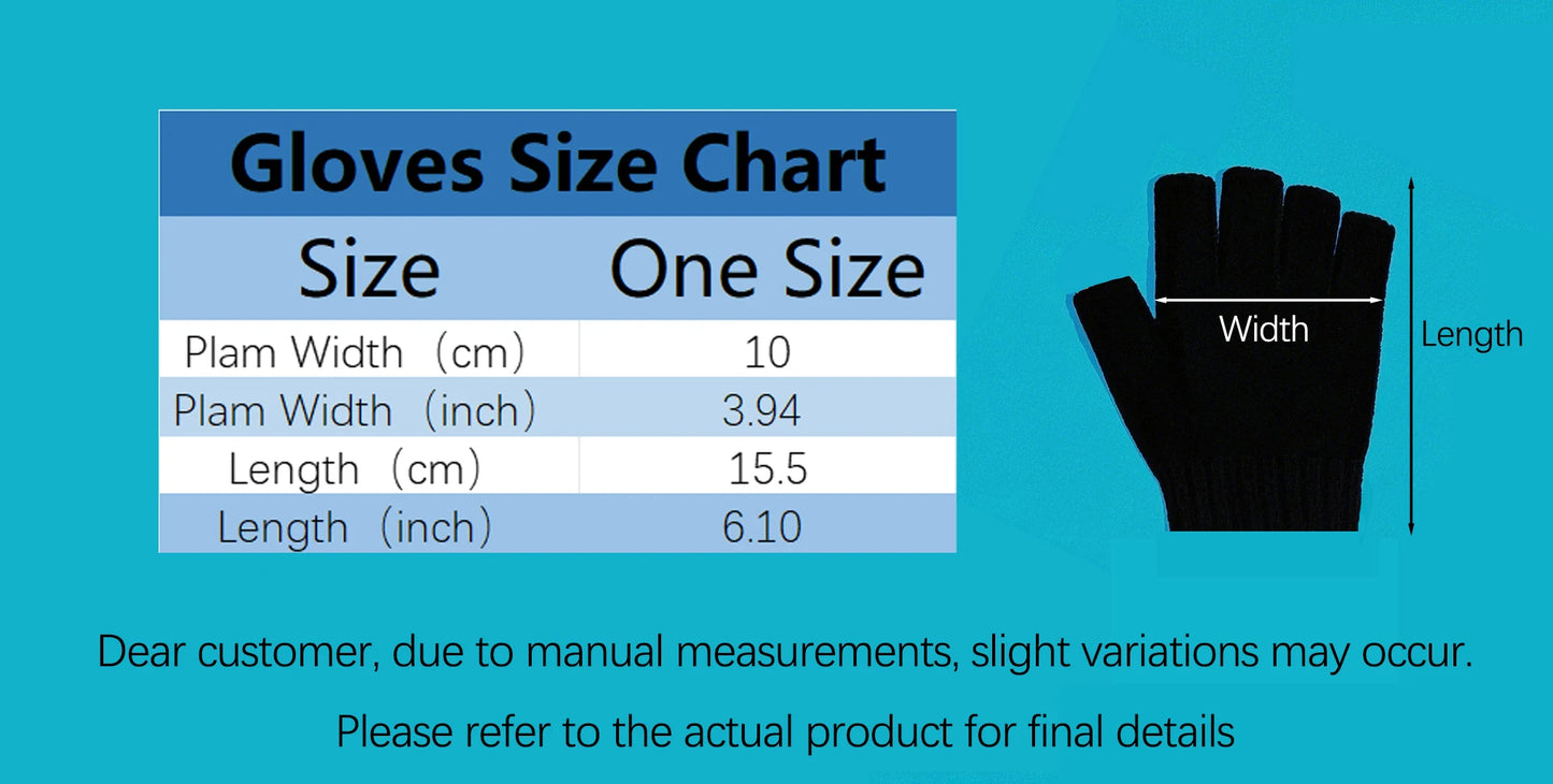 Men Women Gloves PU Leather Fingerless Fitness Sports Button Street Dance Perform Fishing Tactics Four Seasons Cycling Gloves