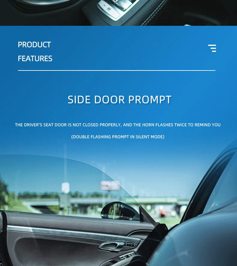 Car Alarm keyless entry start Systems Remote Central Door Lock Keyless System Auto Car SUV Anti-theft Tunning parts PKE