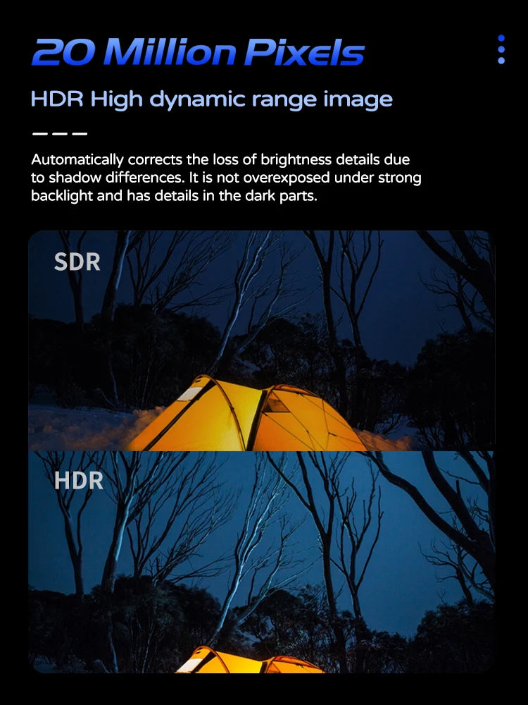 SJCAM SJ20 Dual Lens Dual cameras 4K Action Camera Waterproof 5G WiFi Touch Screen action cam camera sport helmet New In 2024