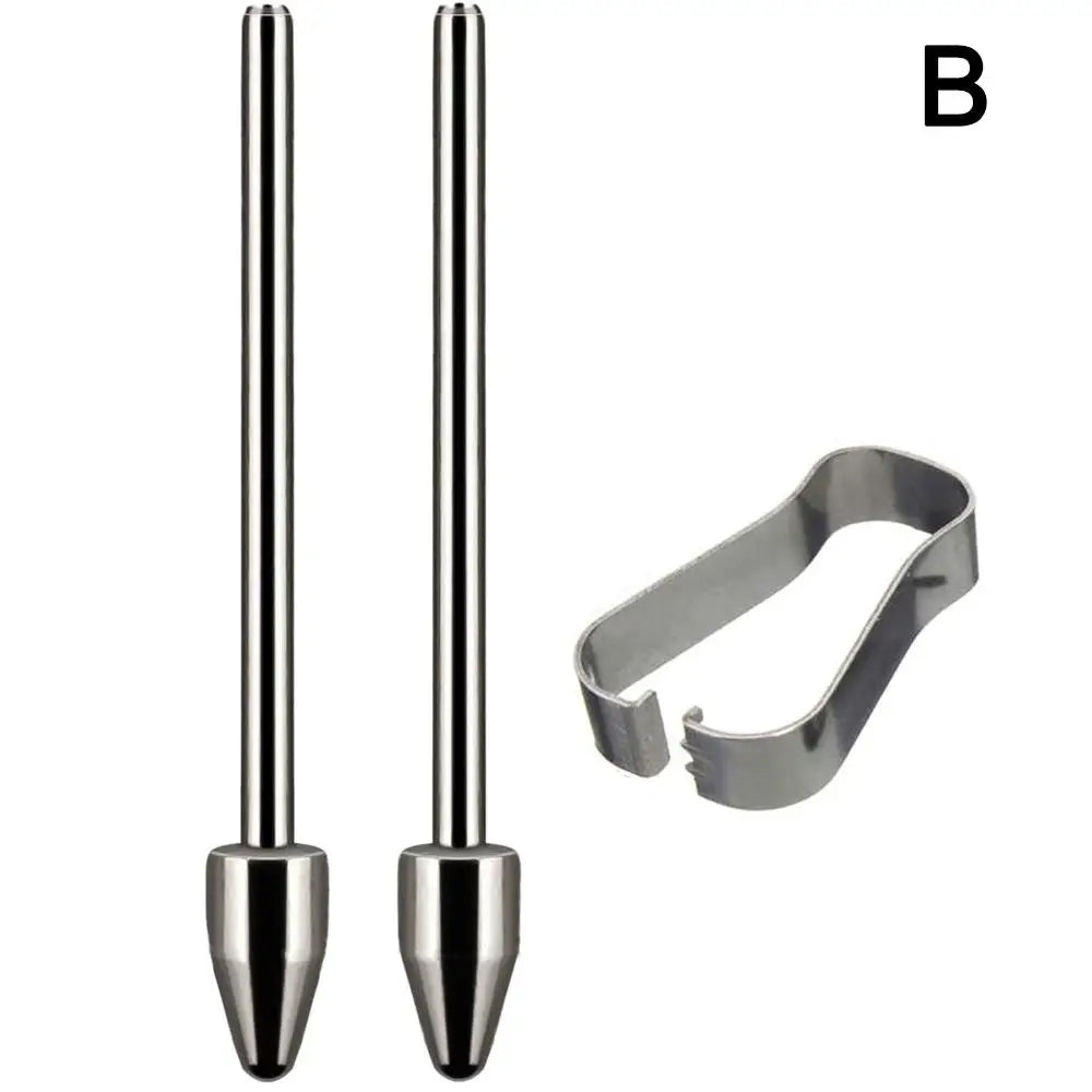 Tablet Pencil Nib Wear Resistant Replacable Stylus Tip Titanium Alloy Silver For Samsung Galaxy Tab S6 S7 S8 S9 S23 Note1