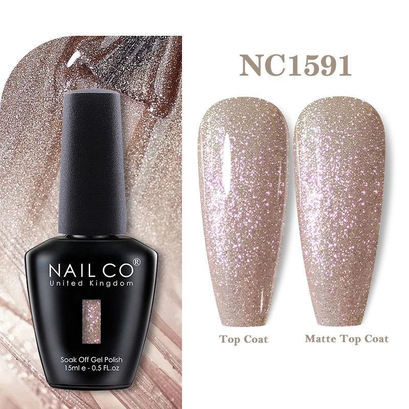 NAILCO Gel Nail Polish 15ml Nail Art Vernis Semi Permanent Soak off UV Gel Polish Gel Manicure Nail Varnish Nail Color Ongles