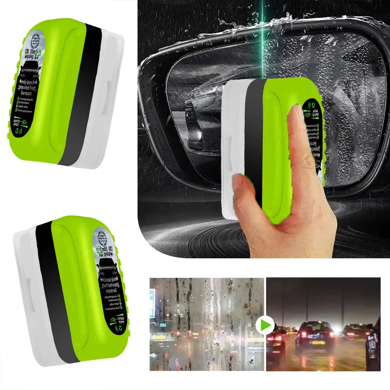 Car glass oil film wipe, front windshield side window, oil removal, dirt removal, coating, crystal plating, strong cleaning