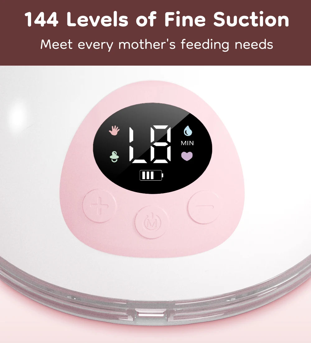 Dr.isla New 2PCS Wearable Electric Breast Pump 4 Modes 36 Suction Levels Silent Leak-Proof Hands Free Breast Pumps Breastfeeding