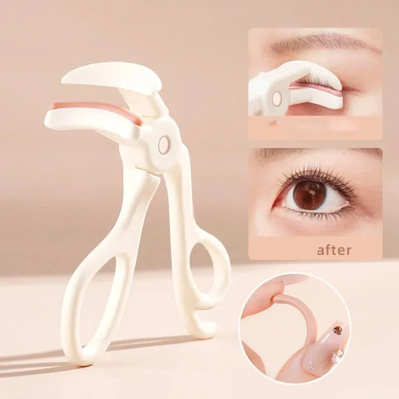 2 Style Eyelash Curler,Achieve Perfect Curls in 5 Seconds - Quick Natural Curling for Long Lasting  Makeup Tools Lash Curler