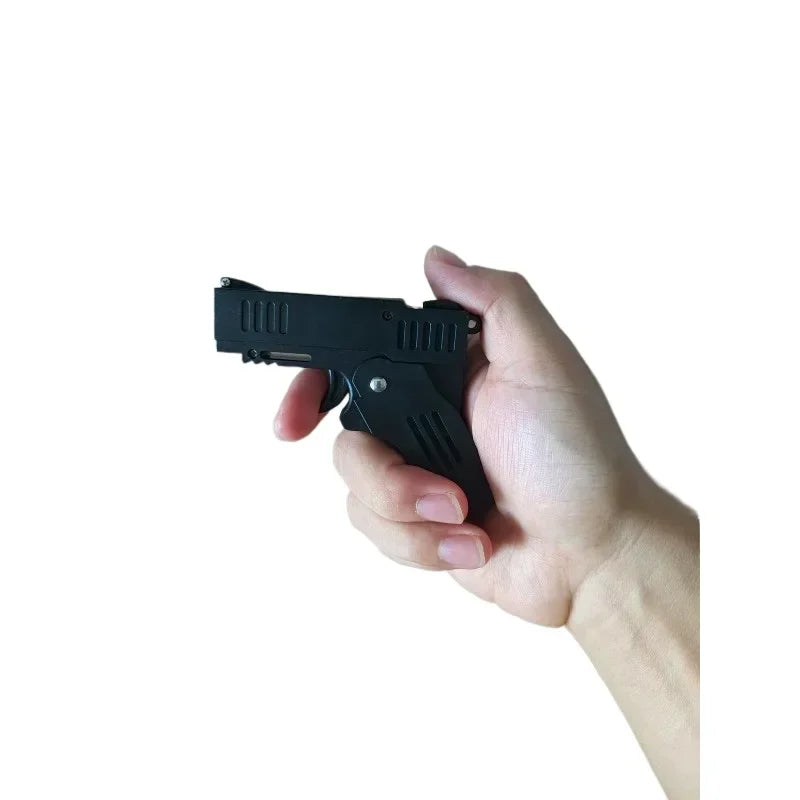 Creative Portable Pulse Single Arc Mini Gun Lighter Flameless Windproof Plasma USB Rechargeable Lighters Men's Selected Tools