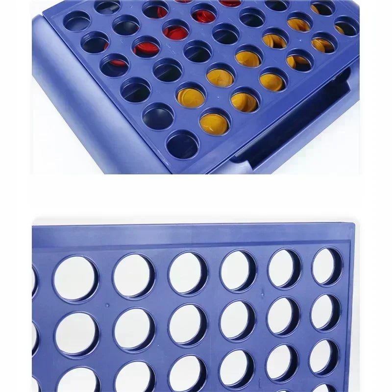 Foldable Children's Online Board Game Classic Battle 4 Chess Family Toys Early Puzzle Thinking Training Gifts