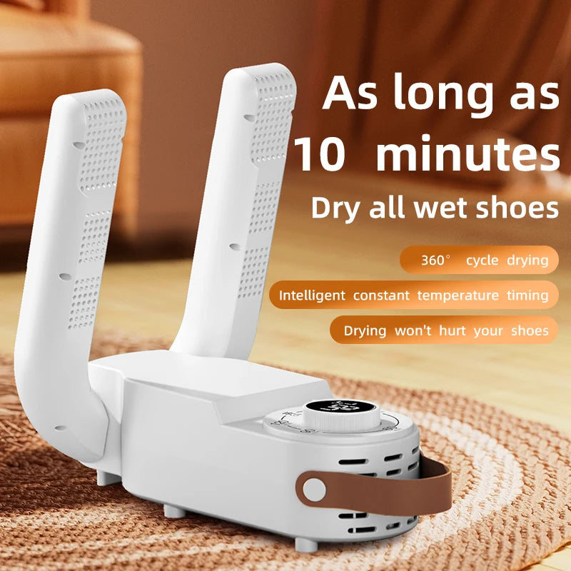 Q1 Intelligent Timer Shoe Dryer  Adjustable Dryer Quick Drying Deodorizing Sterilizing Shoe Dryer Household Shoe Warmer Heater