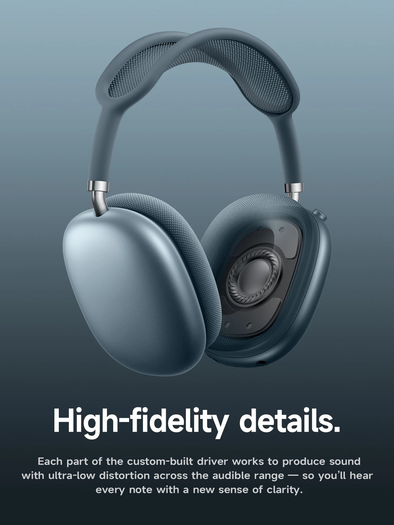 HOCO W65 Plus ANC Noise Reduction Bluetooth Headphones Over The Ear Wireless Big Earphone Hifi Sounds Sport Headsets With Button