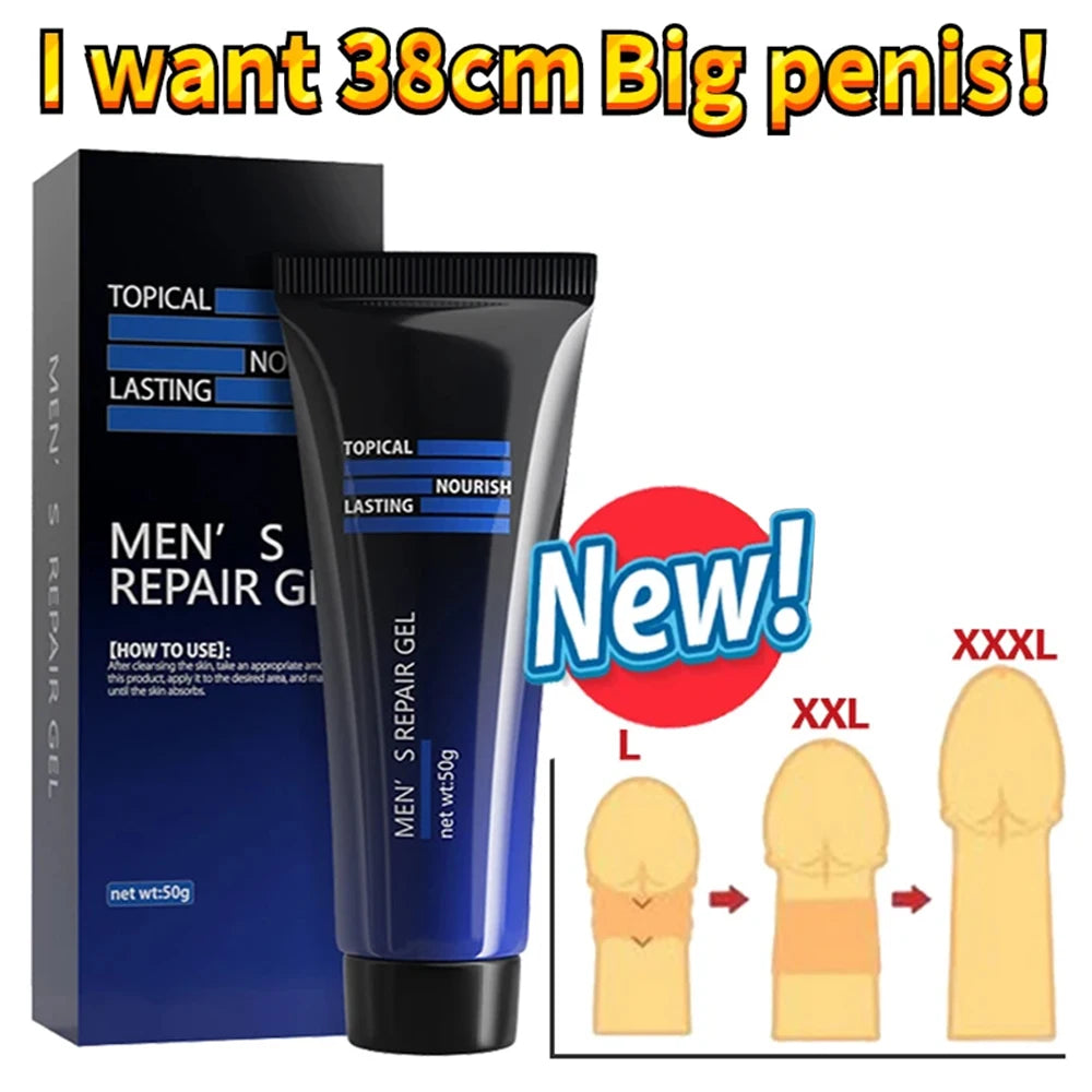 Male Big Dick XXL Penis Enlargement Cream Sex Gel Penis Growth For Men Enhanced Erection Ejaculation Delay Big Cock Oil Sex Toys