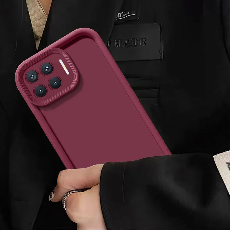 For OPPO A93 4G Case Oppo F17 Pro 4G Phone Case OPPO Reno4 Lite 4G Reno4 F Fall prevention Luxury Candy Matte Soft Cover