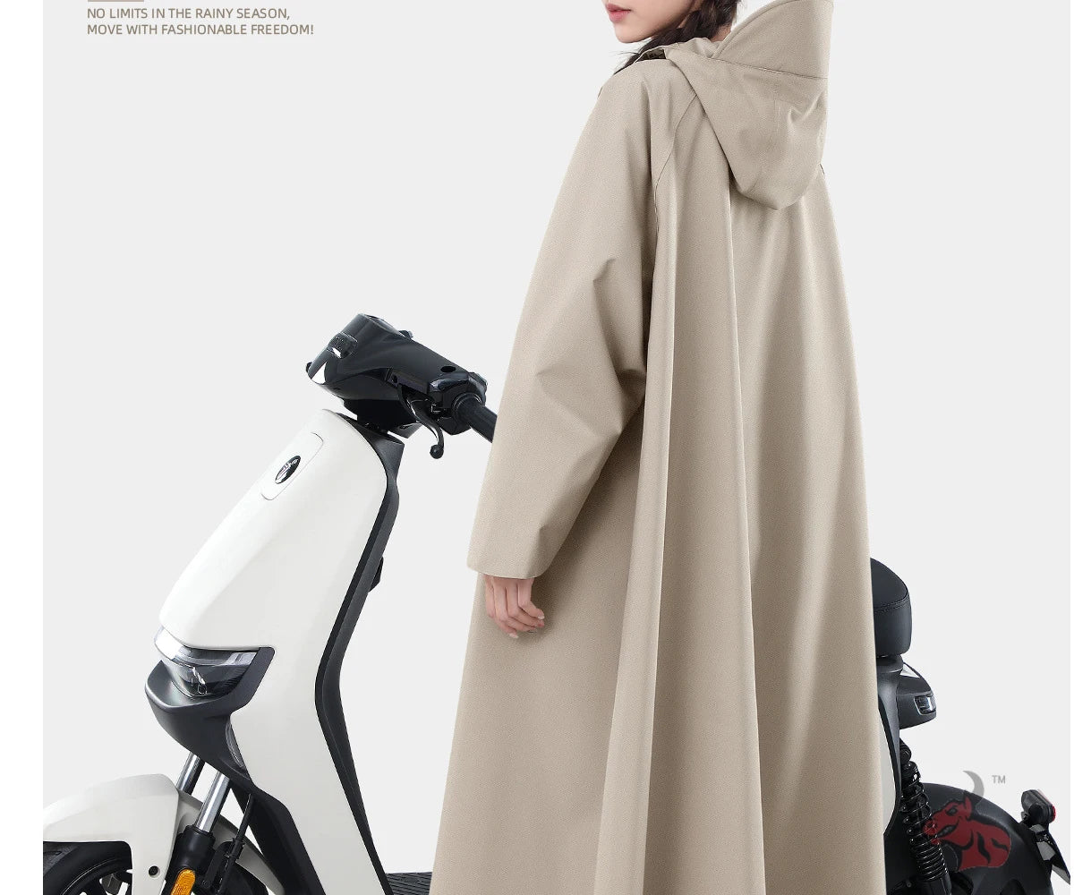 All-Weather Motorcycle Rain Suit Waterproof Windproof Unisex One-Piece Gear For Men Women Motorbike Bike Commuters