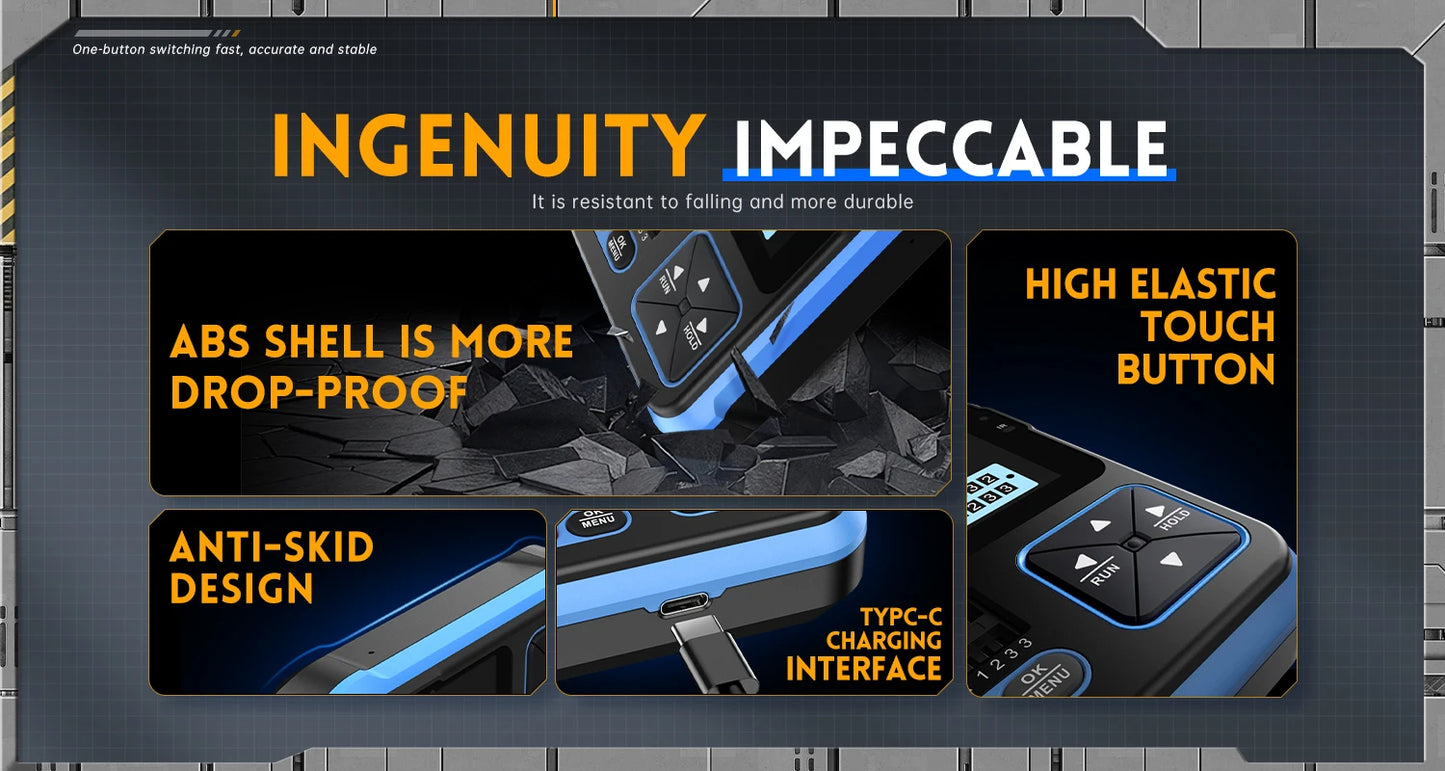 FNIRSI DSO-TC3 Mini Handheld Digital Oscilloscope Transistor Tester Signal Source 3in1 Multifunction Electronic Component Tester