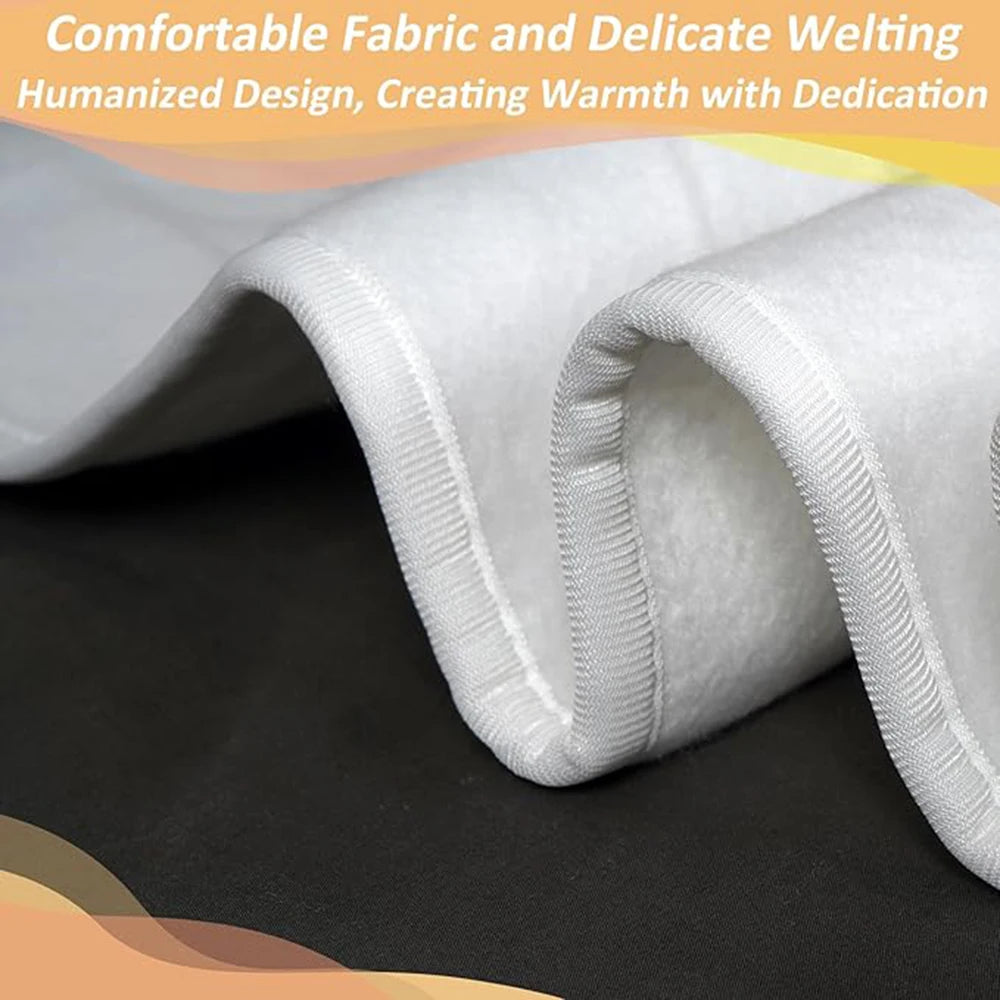 RuiAnBao Electric Heated Blanket Queen Size Double 160*130cm with Timer 220V Thermal Mattress Topper Winter Bed Warmer