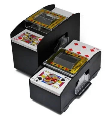 Automatic Playing Card Shuffler Mixer Games Poker Sorter Machine Dispenser Travel Home Festivals Xmas Party Battery Operated New