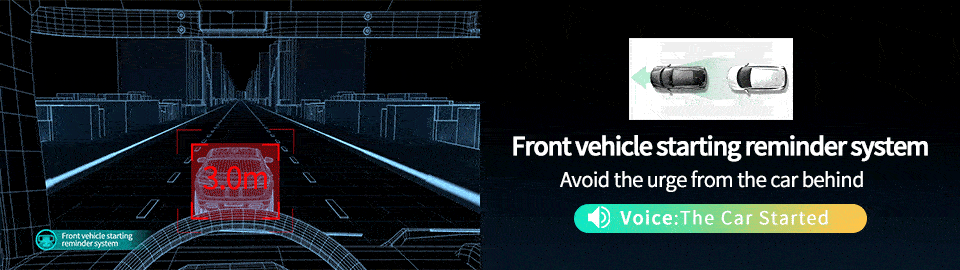 Imagebon 11.3″ 4K ADAS Rearview Mirror Camera Wireless CarPlay & Android Auto 3 Channel Recording Dash Cam GPS Navigation DVR