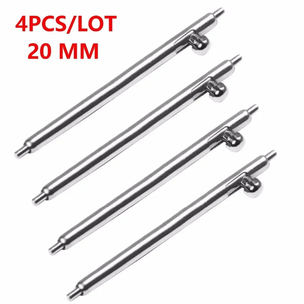 18mm 20mm 22mm 24mm Quick Release Spring Bars Pins For Sumsung Gear S2 S3 Pins Watch Strap Replacement Band-  4Pcs/lot