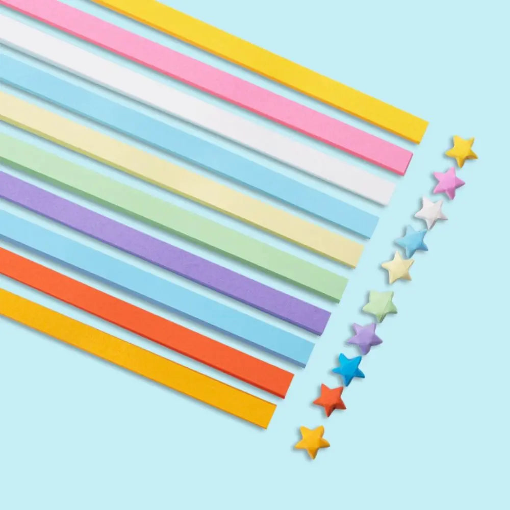 540 Sheets Origami Paper Stars DIY Hand Crafts Origami Lucky Star Paper Folding Origami Star Paper Strips for Paper Arts Crafts