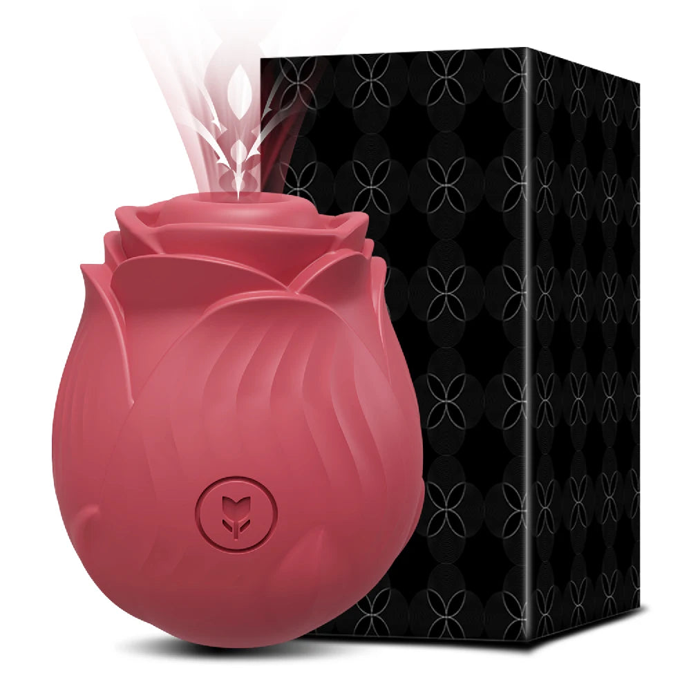 Clitoral Sucking Vibrator Rose-Flower 10 Intense Suction Modes G-spot Stimulator Vaginal Pussy Massager Adults Sex Toy for Women