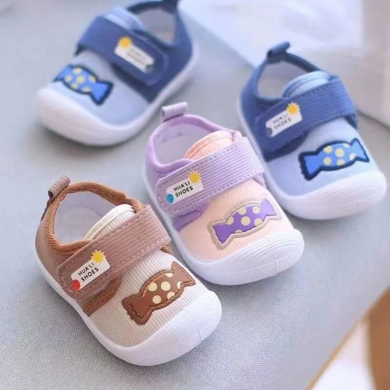 Spring and Autumn New Baby Soft Sole Anti-Slip Toddler Shoes