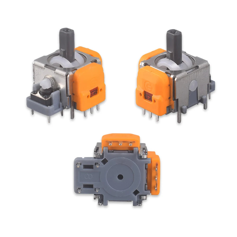 10Pcs 3D Hall Effect Joystick High Precision No Drifting Thumbsticks Module Repair Parts Adjustable for PS4/5 for XBox/Switch