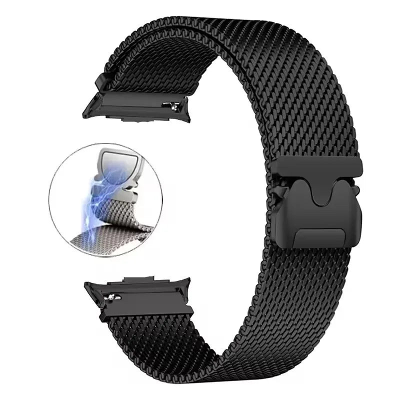 Magnetic Stainless Steel Strap For Google Pixel Watch 4 3 41 45mm Wristband Bracelet Replace Correa For Google Pixel 2 Watchband