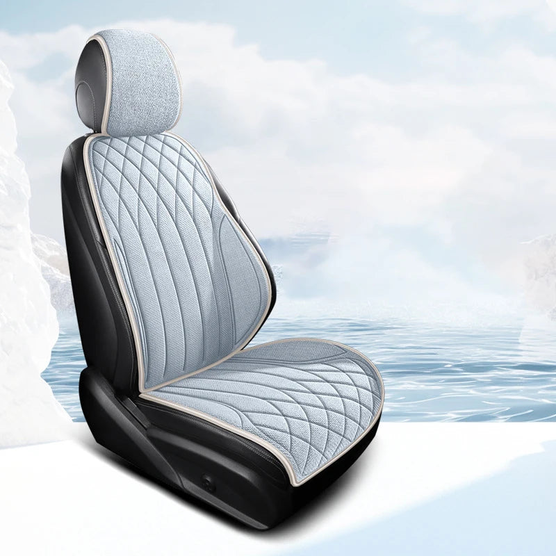 Universal Car Seat Cover Four Season Auto Flax Breathable Anti-Slip Covers for Car Seats Cover Protection Cars Seats Covers