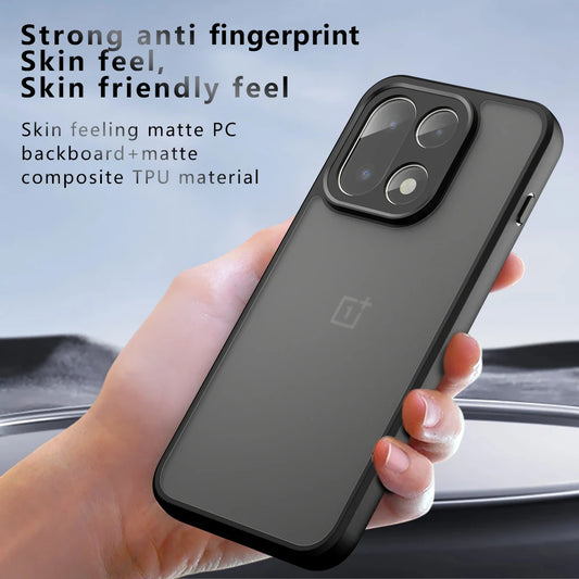 For OnePlus 15 Airbag Super Protection Soft Clear Matte Back Cover For OnePlus 15 5G Phone Case