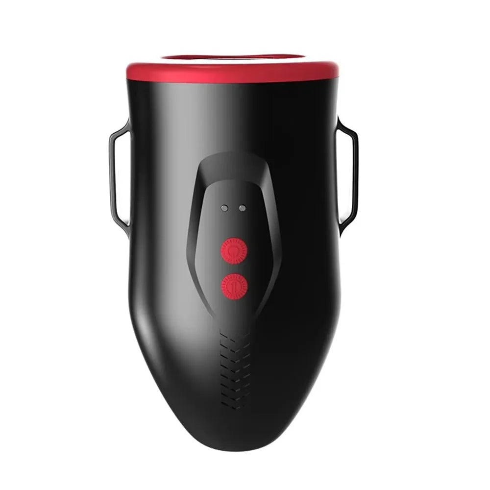 New APP Bluetooth Control Wearable Auto Male Masturbator with 6 Thrusting Vibrating Masturbation Stroker Machine Cup for Men