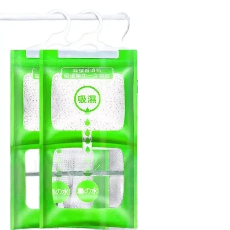 Hangable Wardrobe Moldproof Moisture Proof Dehumidification Bag Moisture Absorbing Bag Closet Dehumidizer Eco Friendly